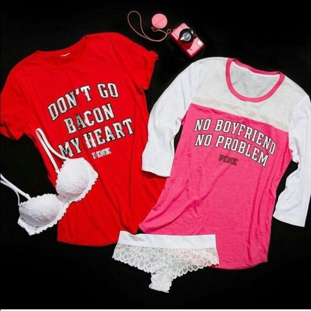 V.S. PINK TEE**GIFTED***GIFTED***GIFTED*****GIFTED - Picture 1 of 1